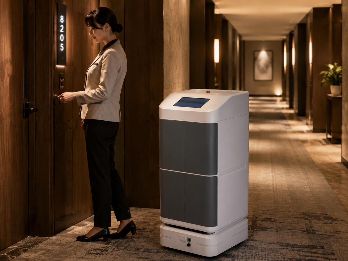 RIFE Closed Compartment Autonomous Delivery Robot
