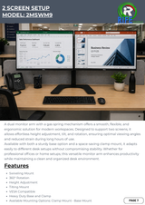 RIFE Heavy Duty Monitor Stand 2MSWM9