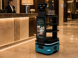 RIFE Premium Delivery Robot with Advertising Screen