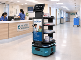 RIFE Premium Delivery Robot with Advertising Screen