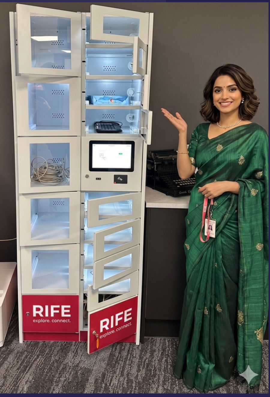 RIFE RFID Smart Cabinet for tools and assets