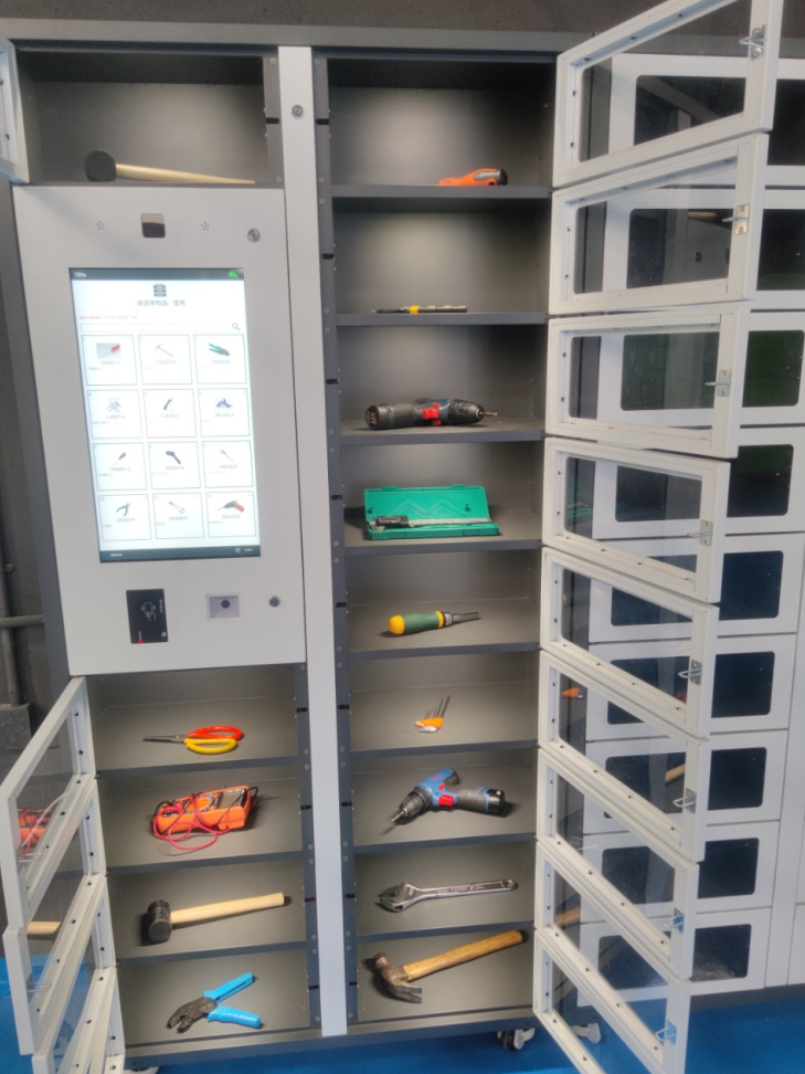 RIFE RFID Asset Tracking & Smart Tool Cabinet for Offices & Industry