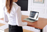 Dual Motor Height Adjustable Electric Standing Desk Frame Only, Standing Desk Adjustable Height Stand Up Desk Computer Desks with Anti-Collision Protection, (DM8P)