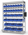 RIFE IoT Smart Cabinet with Weight Sensor Shelves for Real-Time Inventory