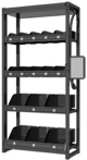 RIFE IoT Smart Cabinet with Weight Sensor Shelves for Real-Time Inventory