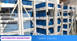 RIFE IoT Smart Cabinet with Weight Sensor Shelves for Real-Time Inventory