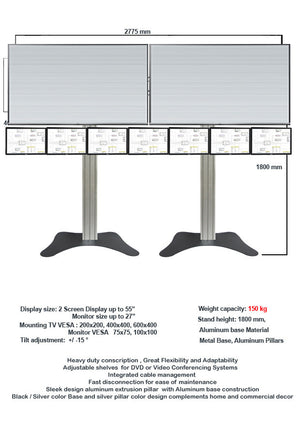 Modular TV & Monitor Display stands 01  - 1