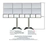 Modular TV & Monitor Display stands 4- 1