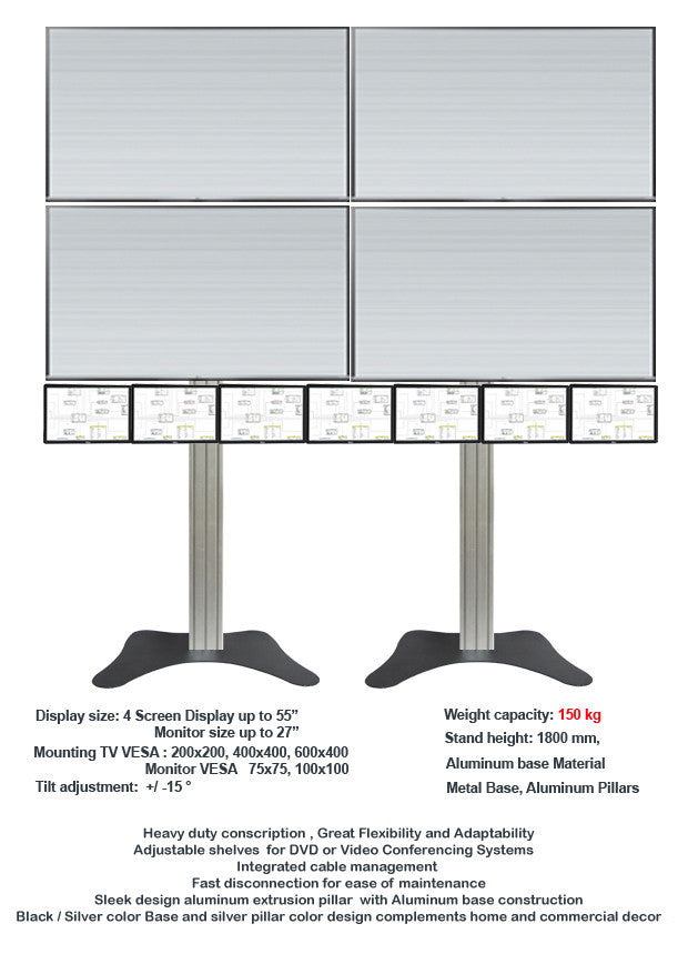 Modular TV & Monitor Display stands 3- 1