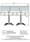 Modular TV & Monitor Display stands 2- 1