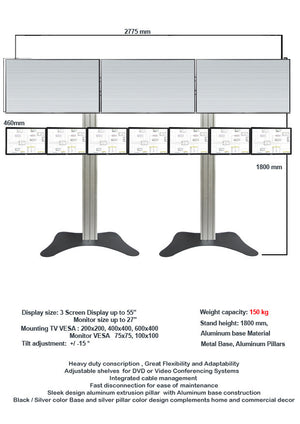 Modular TV & Monitor Display stands 2  - 1