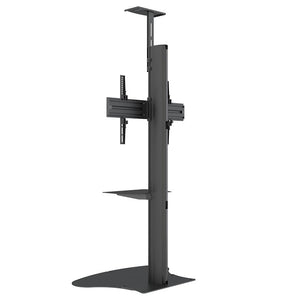 Heavy Duty TV Floor Stand Mount Bracket For TV Size up to 65 inch ,  LED Adjustable Height (Without wheels) Flat Screen Television Base Stand RKF