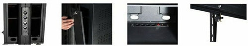 Tv Floor Stand (with Lockable Cabinet) (TMC02 )  - 2