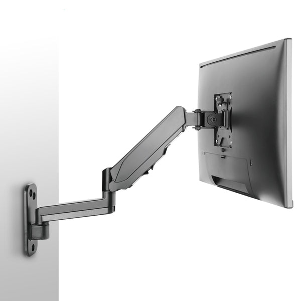 Full Motion Gas Spring Monitor Wall Mount Arm (WM-9G) | 17"-32" Screens