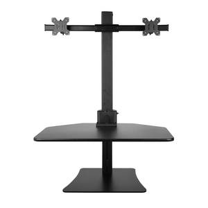 Height Adjustable Standing Desk for Dual Monitors ( Vertical movement , small footprint) Model No (RWP2)