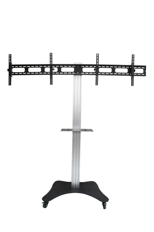 LCD Double TV Floor Stand Trolley (UPT2)  - 4