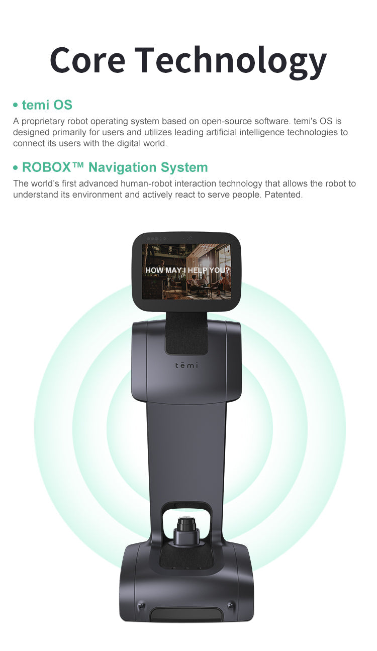 Robots for retail showroom, shops, experience centers