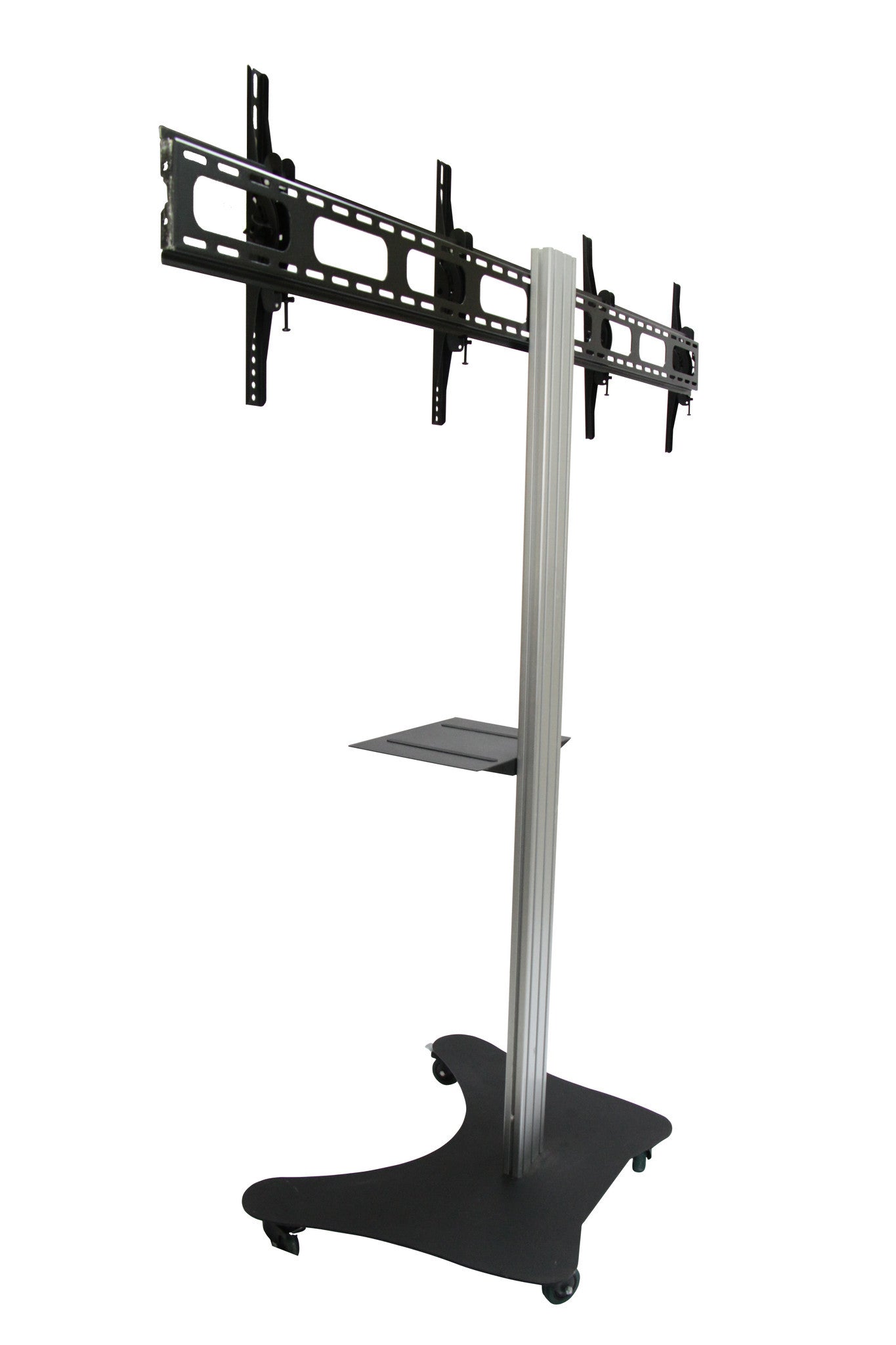 LCD Double TV Floor Stand Trolley (UPT2)- 5