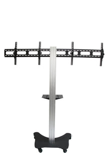 LCD Double TV Floor Stand Trolley (UPT2)