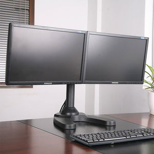 Premium Dual Monitor Stand -  Freestanding, 5 Years Warranty (2MSFHW)