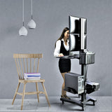 Dual Computer Mobile Cart (MCT09-a)