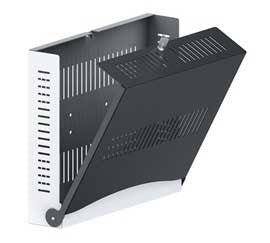 Lockable Laptop Wall Mount Shelf | Secure Wall-Mounted Laptop Storage
