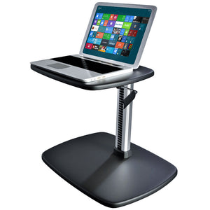 Ergonomic Sit to Stand Laptop Stand Riser, Ergonomic Aluminum Adjustable Height Stand for Laptop, Printer Riser Stand, (LSP7)