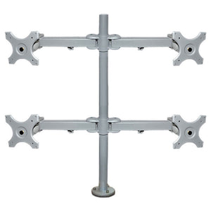 Four Monitor Stand - Freestanding, 5 Years Warranty (4MSFB 2.0)