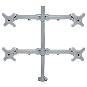 Four Monitor Stand - Fix Type, 5 Years Warranty (4MS-FT)