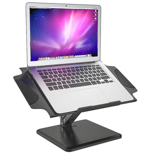 Portable Laptop Riser Notebook Stand, Height and Angle Adjustable Stand (SSDV)