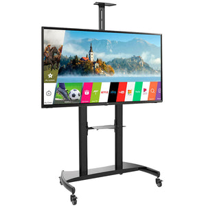 Ultra heavy duty Tv cart for 60-90 inch TV (weight capacity 100 kg) (RKB-L)