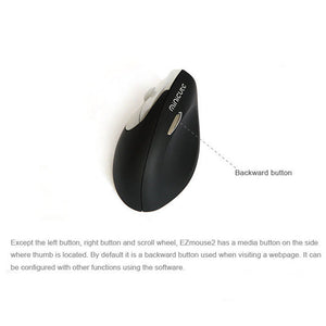 Ergonomical Vertical Mouse wireless left-handed