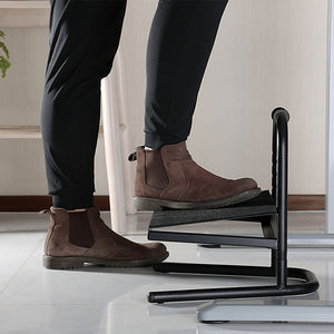 Renewed Heavy Duty High height Foot Rest , 15.3 cm to 27.8 cm height range Footstool (RN-FR03)