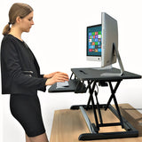 Standing Desk Sit-Stand Desk Converter for Laptop, 1 or 2 Monitors