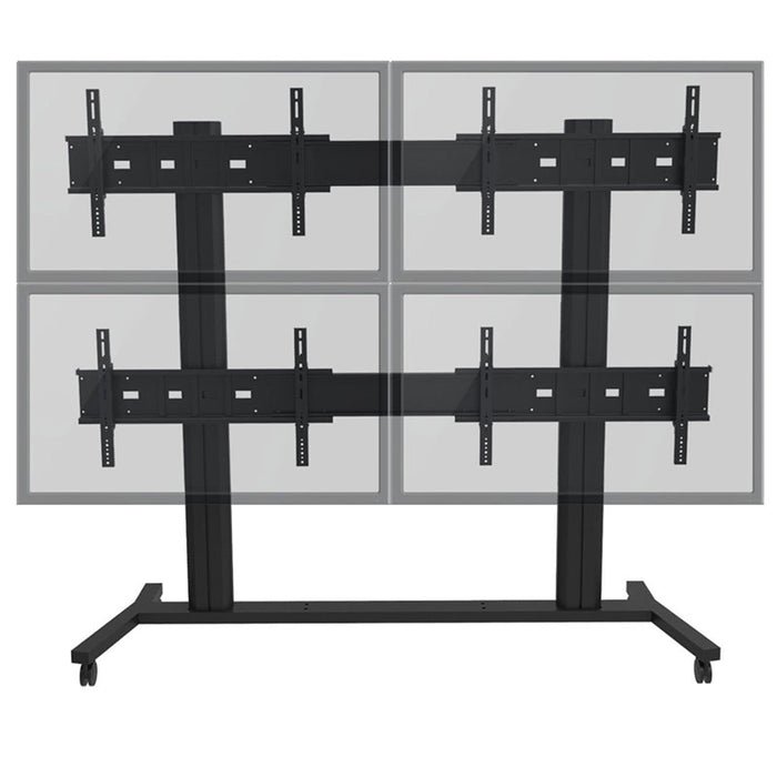 RIFE VS-F4 Mobile 4-Screen Video Wall Stand (2x2)