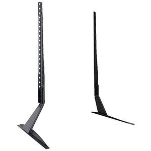 Universal TV Stand Base, Table top Pedestal Mount Fits 32 37 40 42 47 50 55 60 inch LCD LED Plasma TVs, 110 Lb Capacity (RS201)