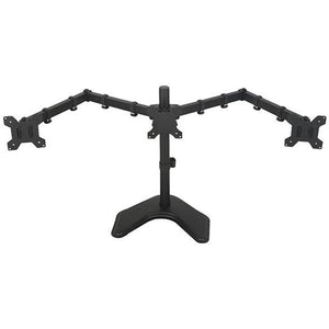 Desktop Triple LCD Monitor Three LCD Arm Monitor Mount Stand Adjustable 3 Screens Fit for 13"-27" Max Support, 5 Years Warranty (EF003)