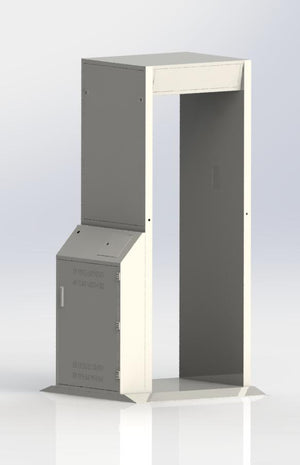 Non-Contact Sanitization and Thermometry Gates