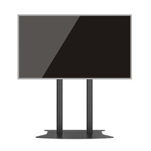 Dual Pillar Black BIG TV trolley RK07