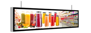 Stretched Advertising LCD Digital Display for stores and shorooms